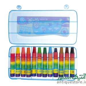 پاستل 12 رنگ کیفی آریا