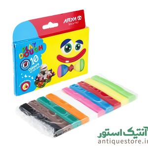 خمیر بازی 10 رنگ آریا