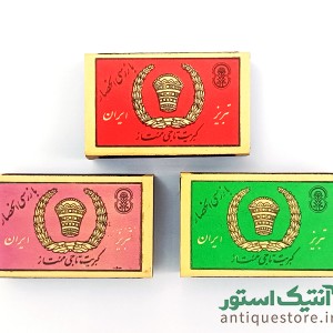 کبریت قدیمی تاجی ممتاز ( مقوایی )