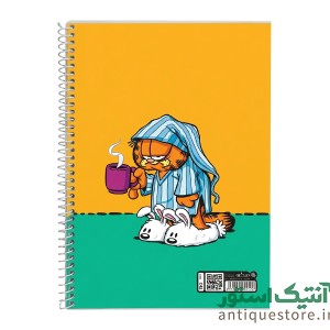 دفتر 50 برگ سیمی مجلد میکرو