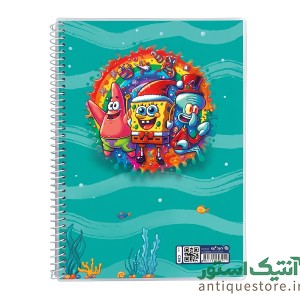 دفتر 80 برگ سیمی باب اسفنجی