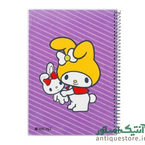 دفتر نقاشی 50 برگ سیمی طلقی میکرو ( طرح کرومی و لبوبو )