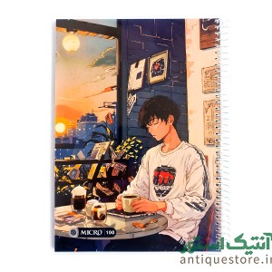 دفتر 100 برگ سیمی مجلد میکرو ( طرح پسرانه )