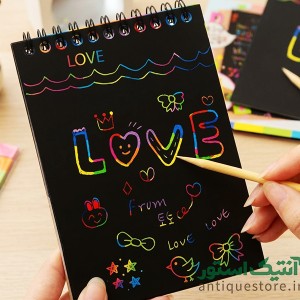 دفتر جادویی رنگین کمان ( اسکراچ )