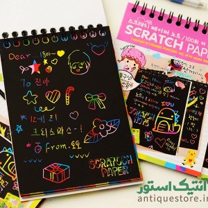 دفتر جادویی رنگین کمان ( اسکراچ )