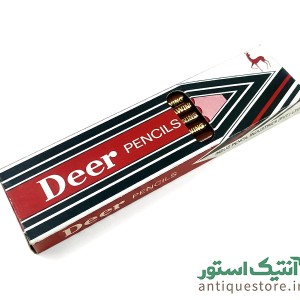 مداد قدیمی گوزن نشان ( طرح زرشکی )