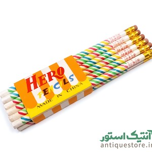 مداد قدیمی پاک کن دار ( طرح پرچمی )
