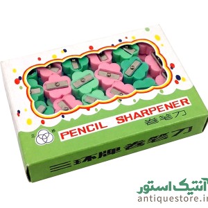 مداد تراش قدیمی (طرح گل)