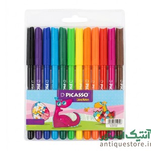 ماژیک رنگ آمیزی پیکاسو ( بسته 12 رنگ )