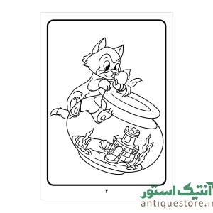 کتاب پینوکیو ( رنگ آمیزی کودکان )