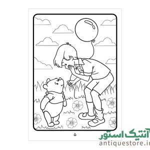 کتاب وینی پو ( رنگ آمیزی کودکان )