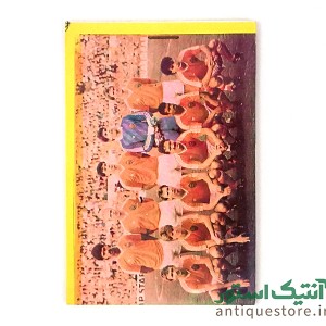 دفتر یادداشت فوتبالی قدیمی