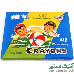 مداد شمعی قدیمی کریونز ( 12 رنگ )