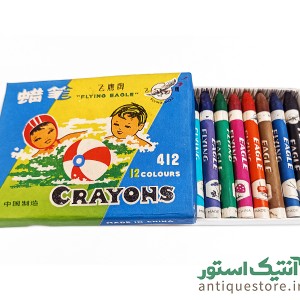 مداد شمعی قدیمی کریونز ( 12 رنگ )