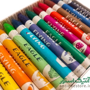 مداد شمعی قدیمی کریونز ( 12 رنگ )