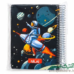 دفترچه 160 برگ نیلای