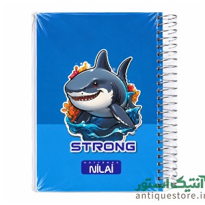 دفترچه 160 برگ نیلای