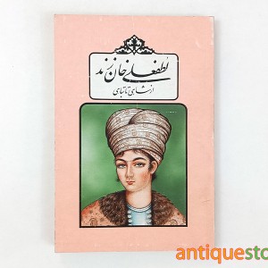 کتاب لطفعلی خان زند ، از شاهی تا تباهی