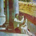 کتاب غروب روی دیوار گلی