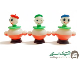 مداد تراش قدیمی مخزن دار (طرح دلقک)