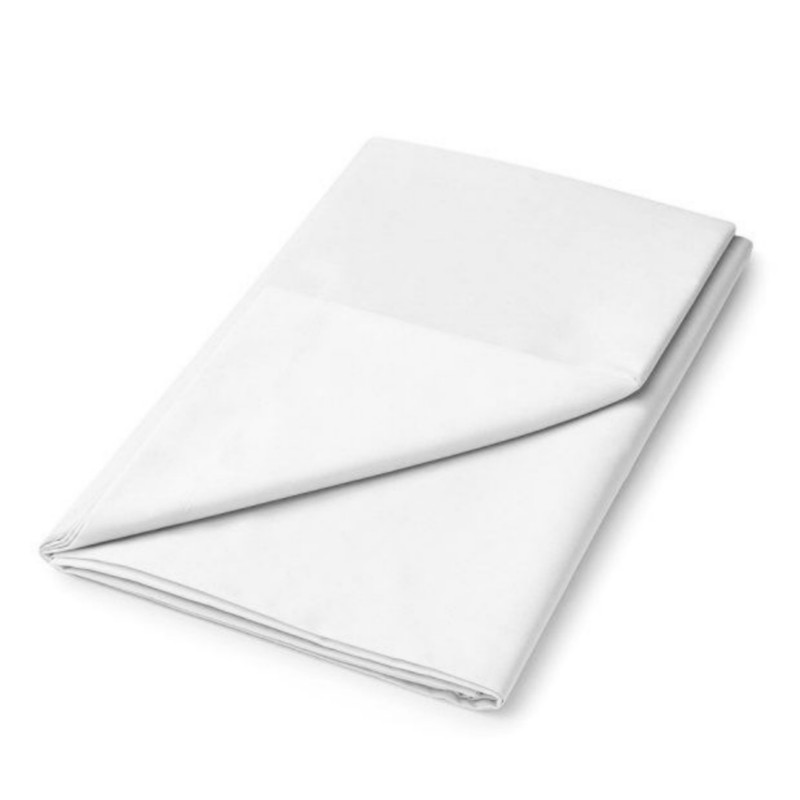 ملحفه روانداز تترون سفید ساده 380 گرم