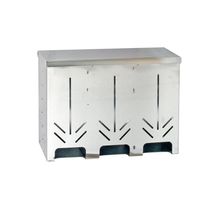 مخزن کاور کفش استیل سه تایی j35