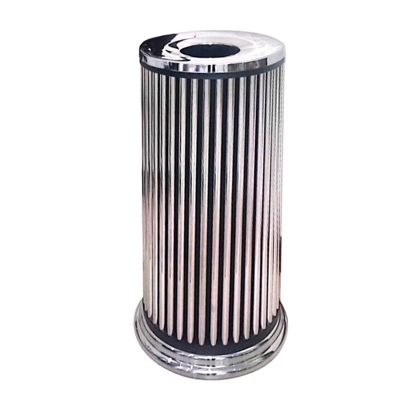 سطل 30 لیتری لوکس LX 30  استیل نقره ای