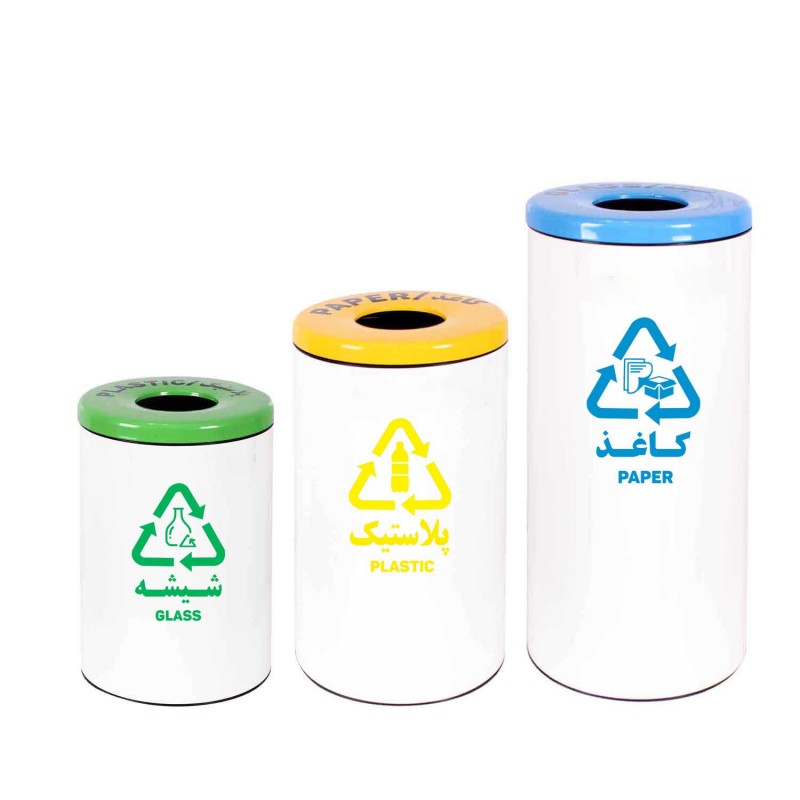 سطل سه قلو بازیافتی مدل MA565 W