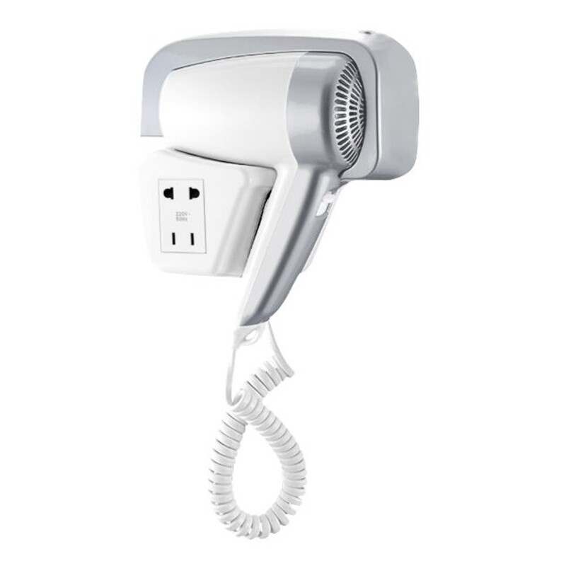 سشوار هتلی دیواری  نقره ای مدل apadana230