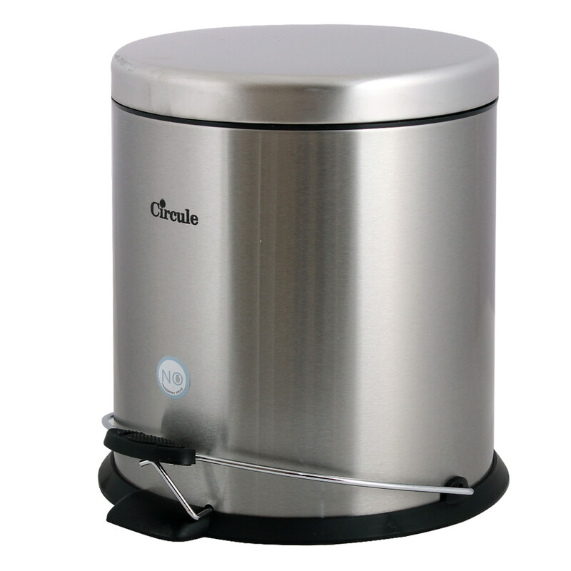 سطل پدالدار اداری 15 لیتری با درب آرام بند