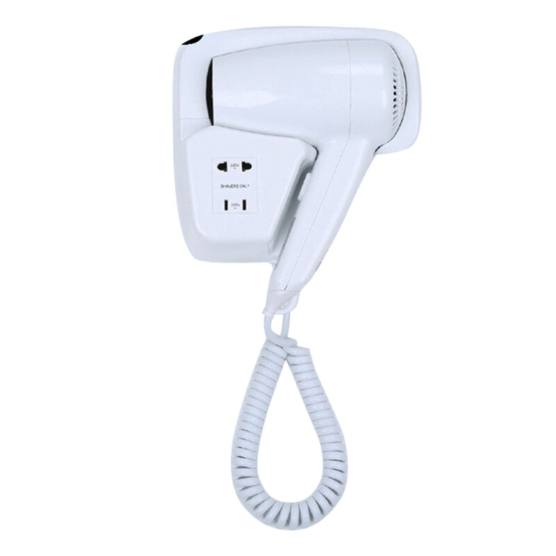 سشوار هتلی سوکت دار سفید مدل apadana28