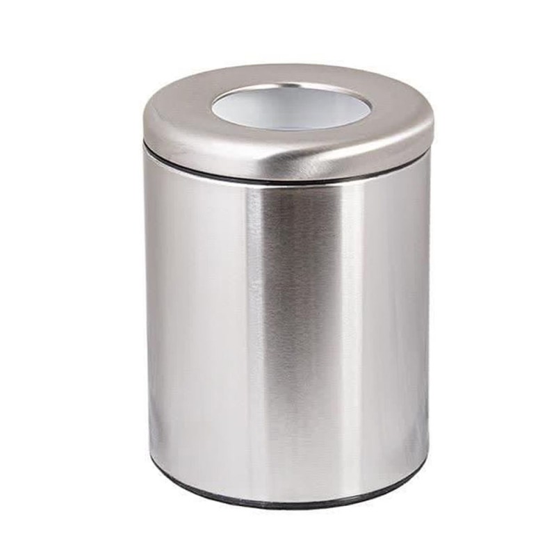 سطل زباله استیل 5 لیتری حفره دار
