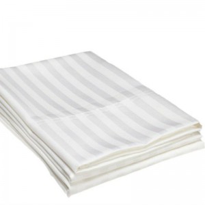 کاور تشک کش دار سفید راه راه Apa-S375