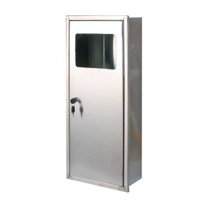 سطل زباله استیل توکار مدل apa80