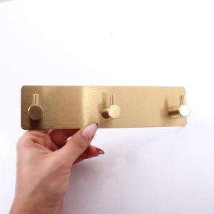 رخت آویز استیل سه شاخه