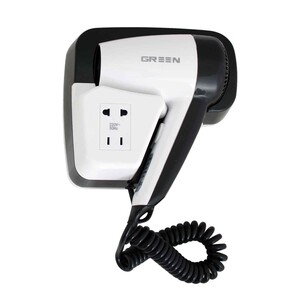 سشوار دیواری سوکت دار برند Green  مدل apa2025