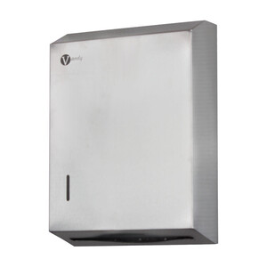 جای دستمال دیواری استیل V-501