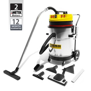 جاروبرقی صنعتی دو موتور آب و خاک اتوماتیک  P82WD pro-ANA