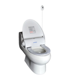 دستگاه رول توالت فرنگی هوشمند درب دار Gs-100c