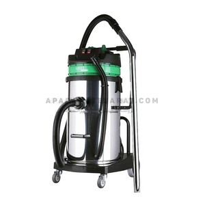 جارو برقی صنعتی ایرانی دو موتور آب و خاک کد H702