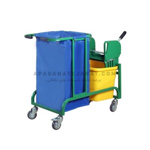 ترالی نظافتی بیمارستانی apadana 2450