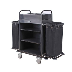 ترولی هتلی خانه داری بدنه pvc مدل 9406