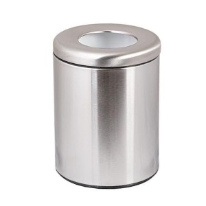سطل زباله استیل 5 لیتری حفره دار