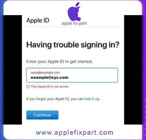 رفع مشکل THIS APPLE ID IS NOT ACTIVE