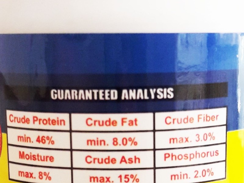 غذا ماهی هیکاری مدل Teropical fish وزن 150 گرم