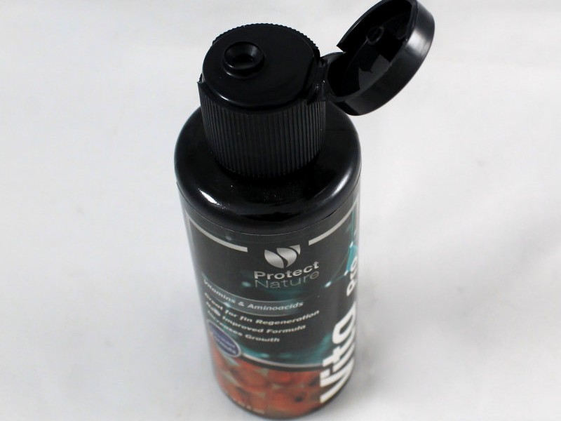 محلول مولتی ویتامین آبزیان پروتکت نیچر مدل ویتا پرو حجم 125 میلی لیتر