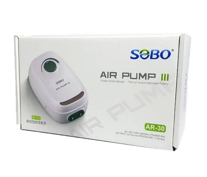 پمپ هوا دو خروجی آکواریوم AR-30 سوبو