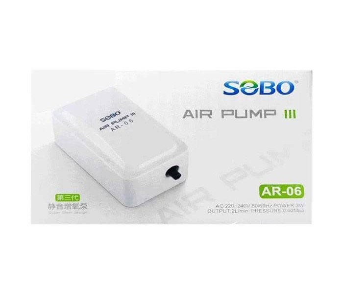 پمپ هوا آکواریوم سوبو مدل AR-06