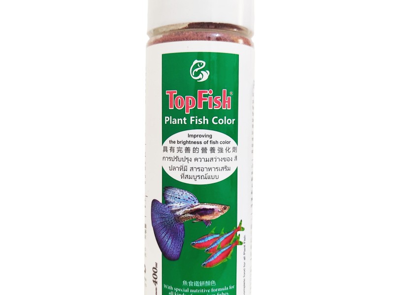 غذا ماهی تاپ فیش مدل plant  وزن 250 گرم