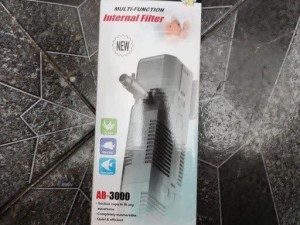 فیلتر تصفیه آب آکواریوم آکوا مدل AB-3000